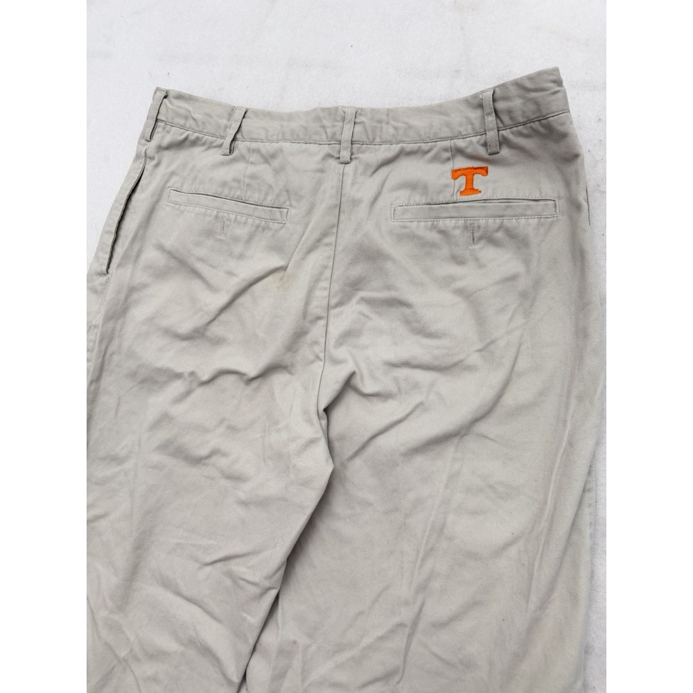 Tennessee Volunteers Vols Khaki Pants 34x29 Embroidered Logo Chinos Chiliwear